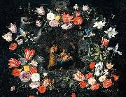 Jan Breughel Still Life of the Holy Kinship Sweden oil painting artist
